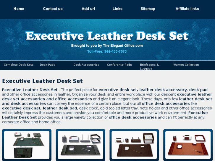 www.executiveleatherdeskset.org