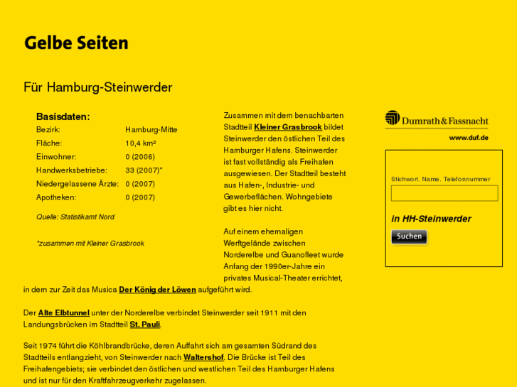 www.gelbe-seiten-steinwerder.com