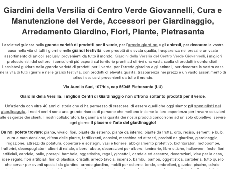 www.giardinidellaversilia.com