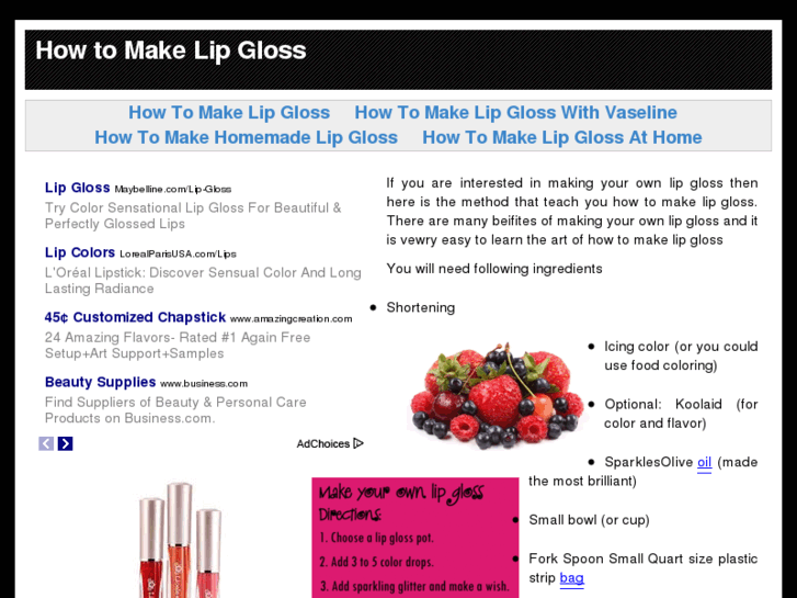 www.howtomakelipgloss.com