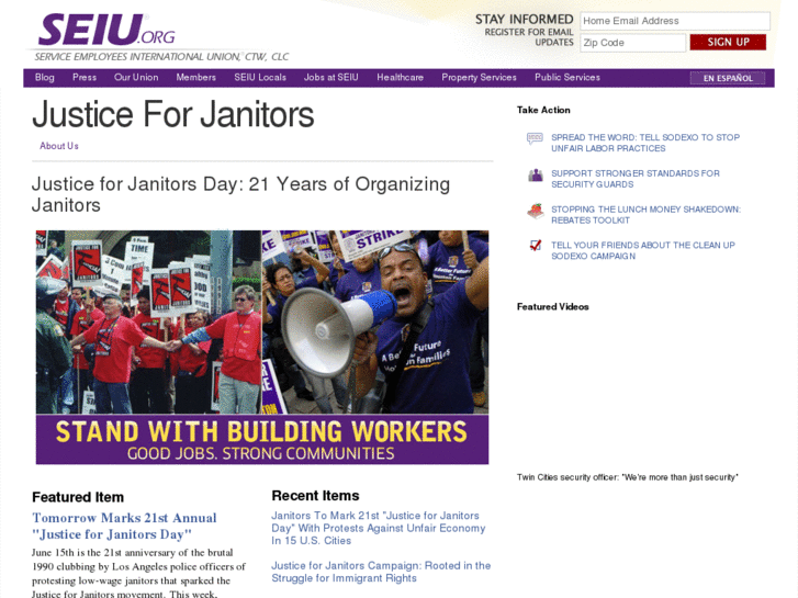 www.justiceforjanitors.net