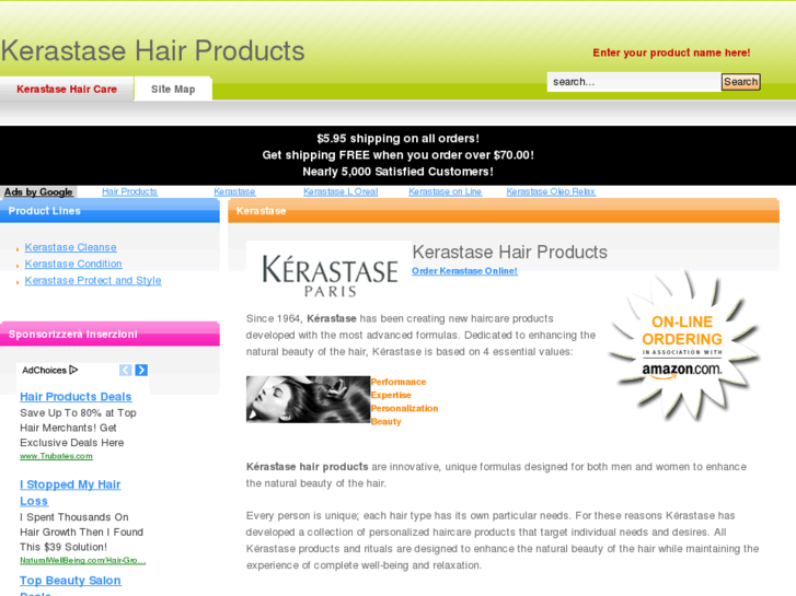 www.kerastasehairproducts.com