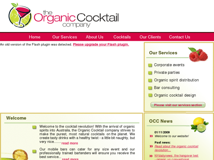 www.organiccocktail.com