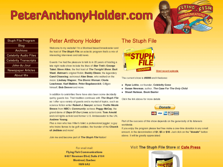 www.peteranthonyholder.com