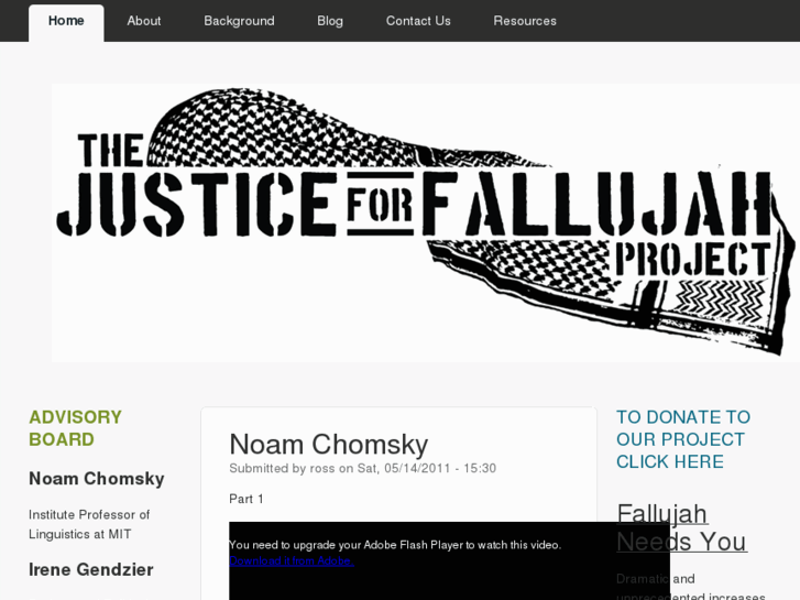 www.thefallujahproject.net