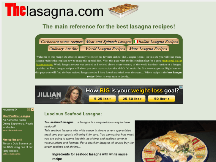 www.thelasagna.com