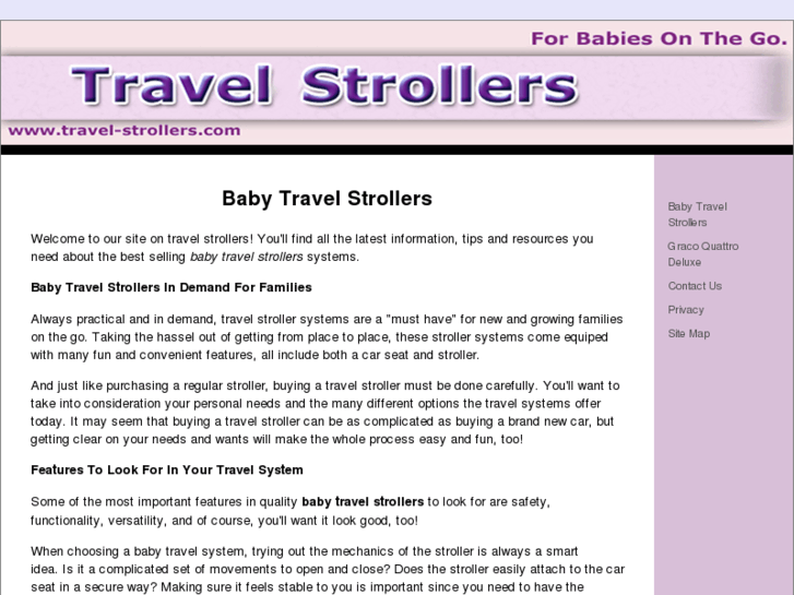 www.travel-strollers.com