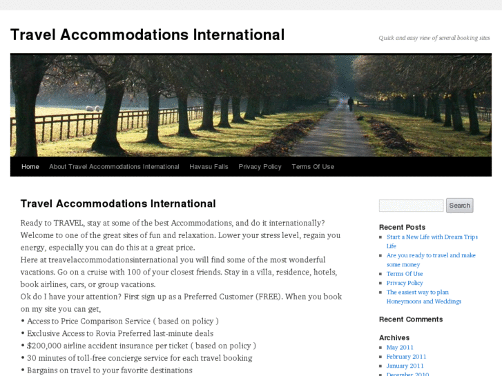 www.travelaccommodationsinternational.com