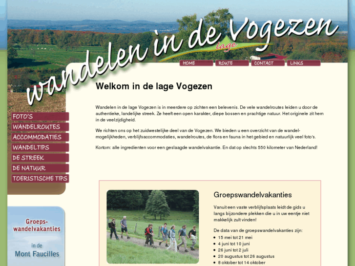 www.wandelenindevogezen.nl