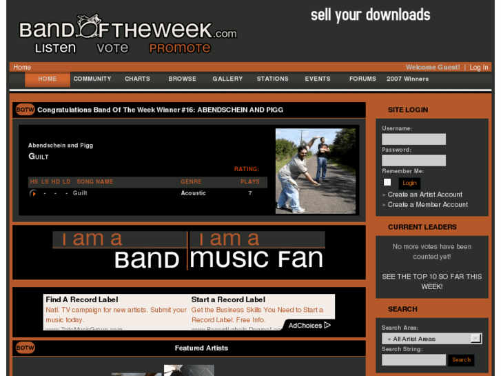 www.bandoftheweek.com