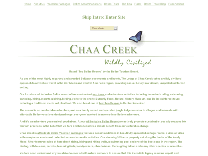 www.chaacreek.com