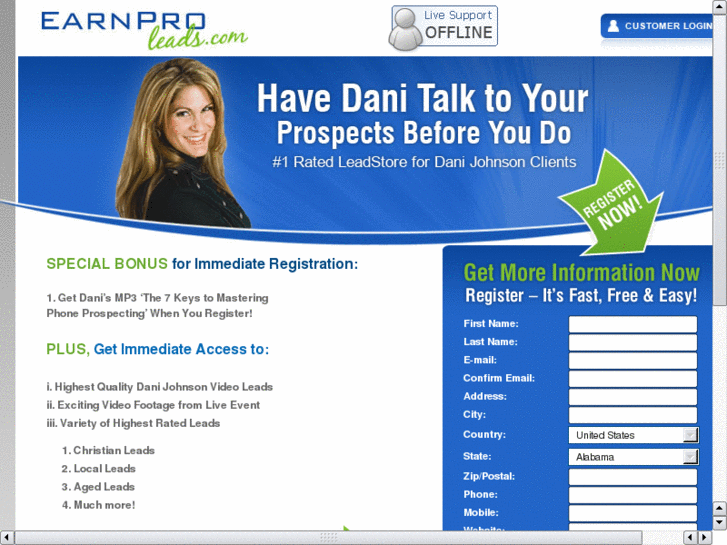 www.danijohnsonleads.com