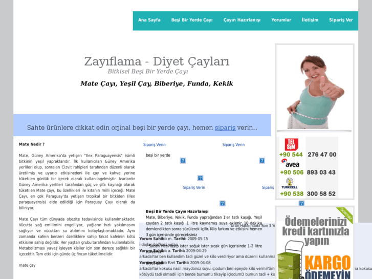 www.diyetcaylari.com