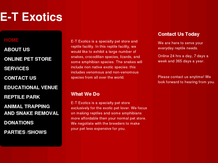 www.e-texotics.com