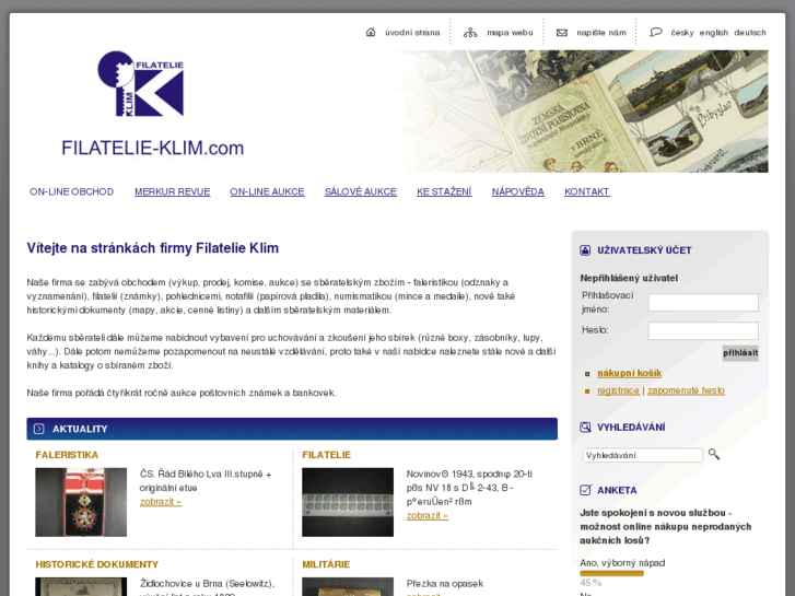 www.filatelie-klim.com