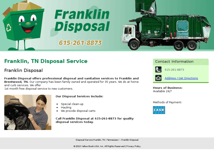 www.franklindisposal.com