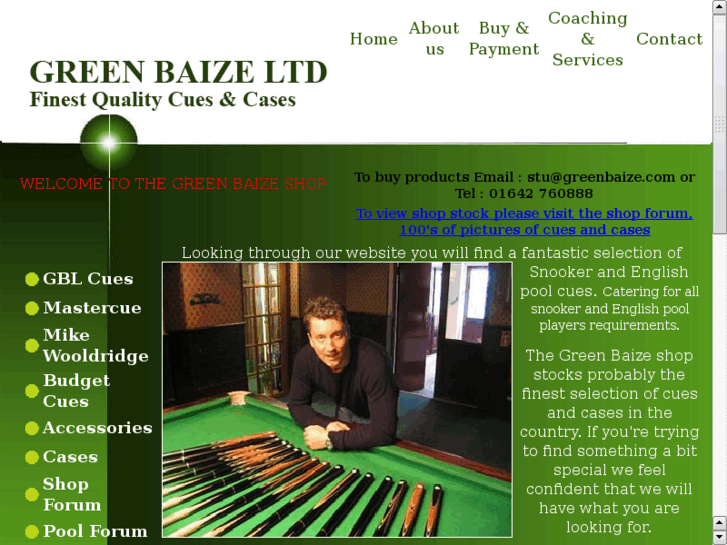 www.greenbaize.co.uk