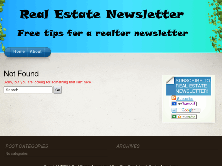 www.realestatenewsletter.net