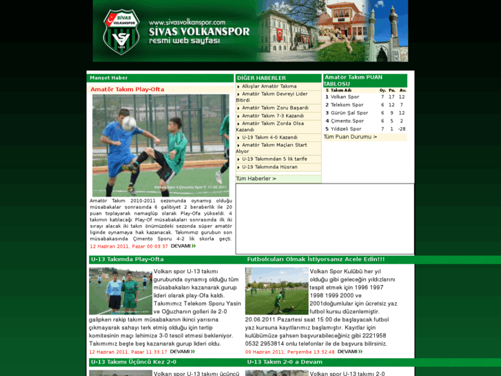 www.sivasvolkanspor.com