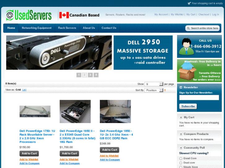 www.usedservers.ca