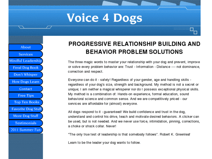 www.voice4dogs.com