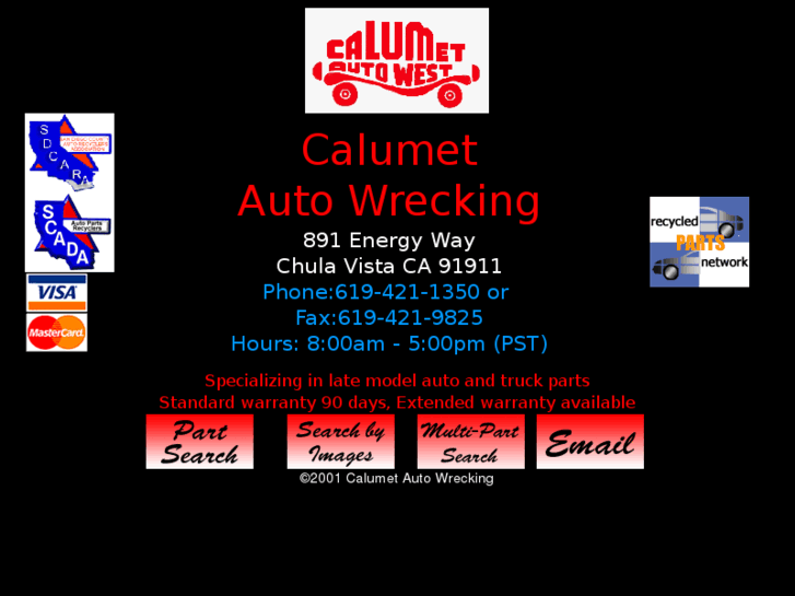 www.calumetautowrecking.com