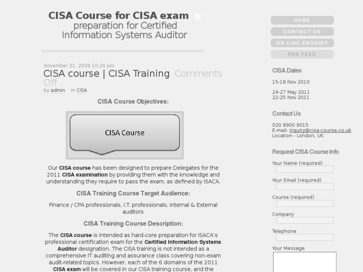 www.cisa-course.co.uk