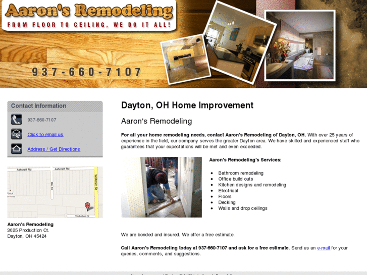 www.daytonhomeimprovementsbyaaron.com