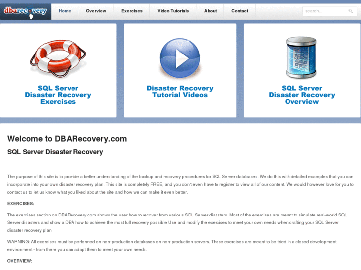 www.dbarecovery.com