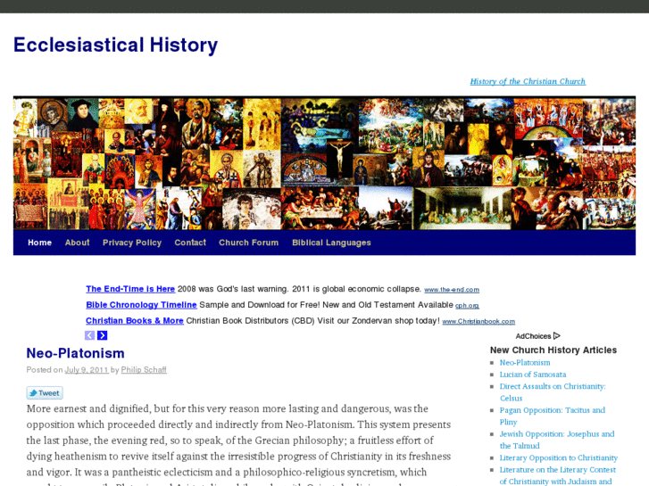 www.ecclesiasticalhistory.com