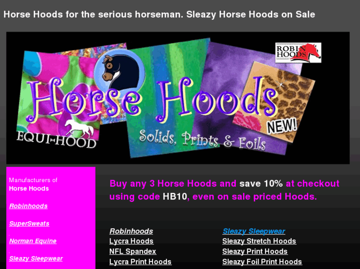 www.horseyhoods.com