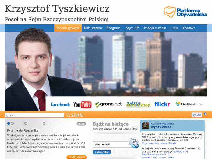 www.krzysztoftyszkiewicz.pl