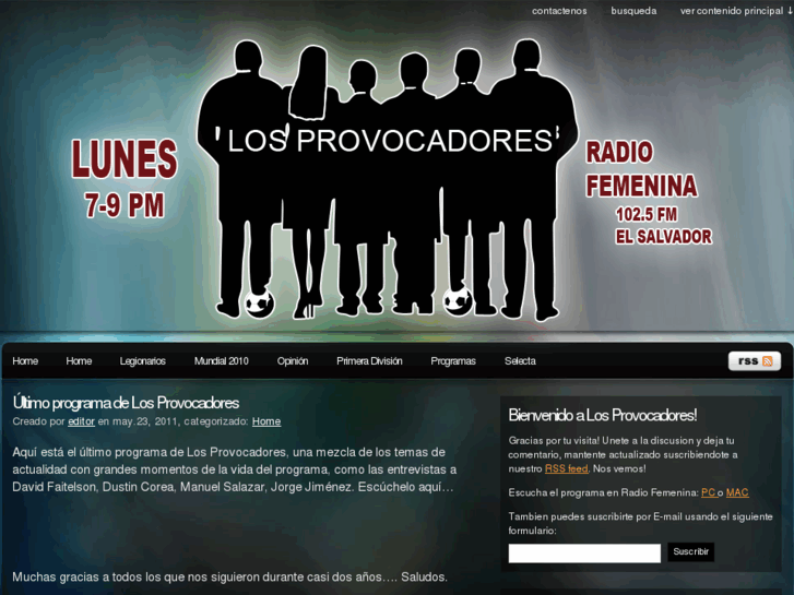 www.losprovocadores.net