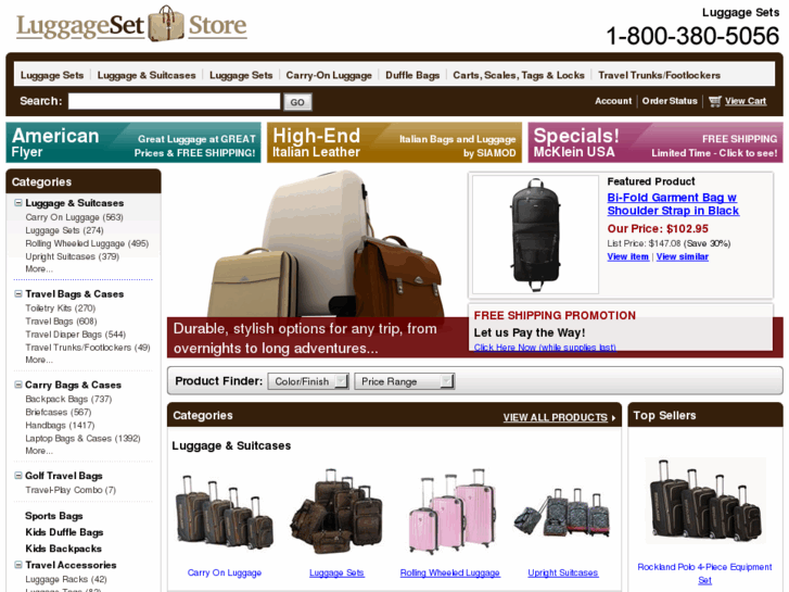 www.luggagesetstore.com