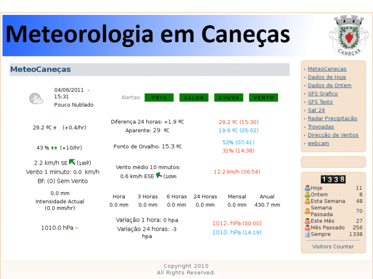 www.meteocanecas.com