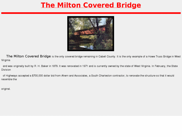 www.miltoncoveredbridge.com