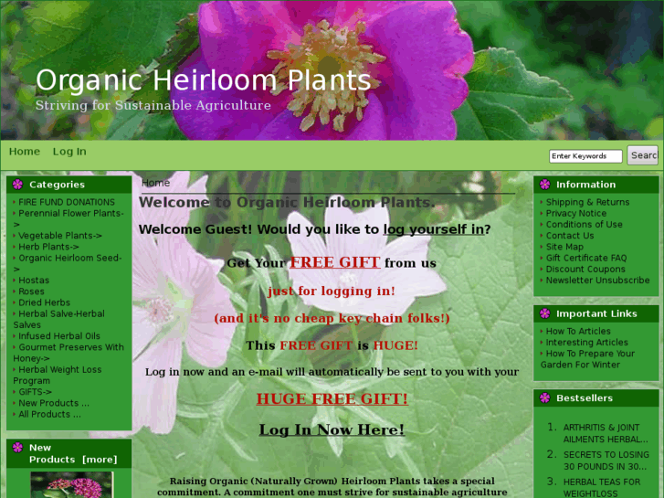 www.organicheirloomplants.com