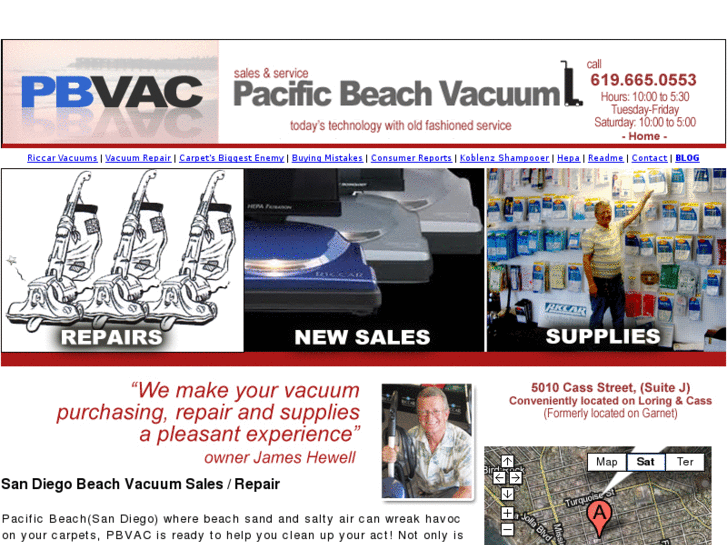 www.pacificbeachvacuum.com