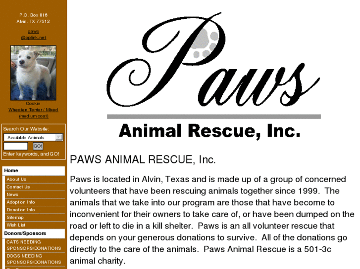 www.pawsrescue.com