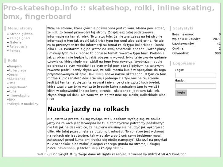 www.pro-skateshop.info