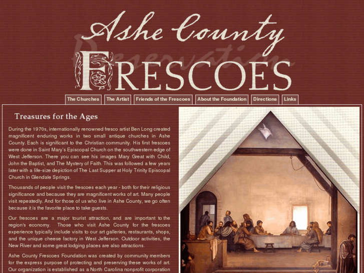 www.ashecountyfrescoesfoundation.com