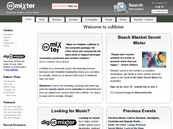 www.ccmixter.org