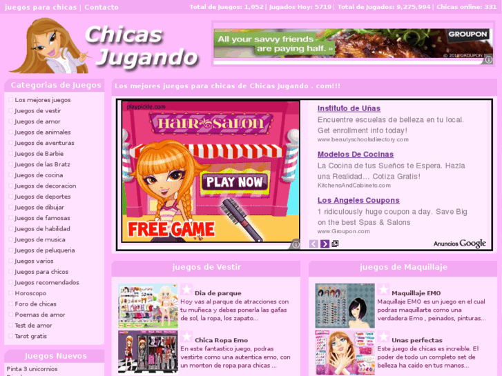 www.chicasjugando.com