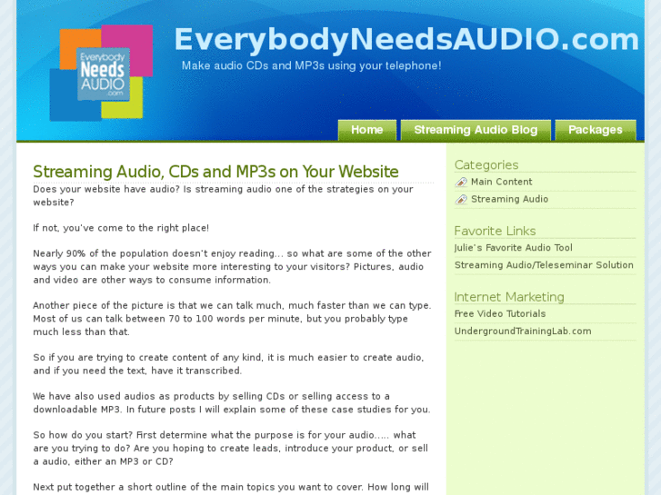 www.everybodyneedsaudio.com