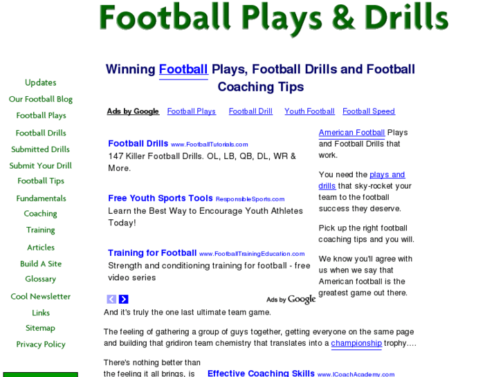 www.football-plays-and-drills.com