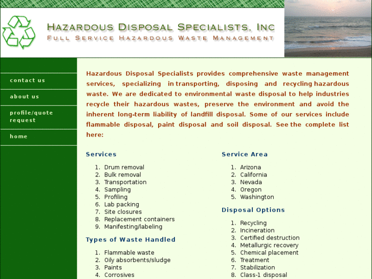 www.hazardousdisposalspecialists.com