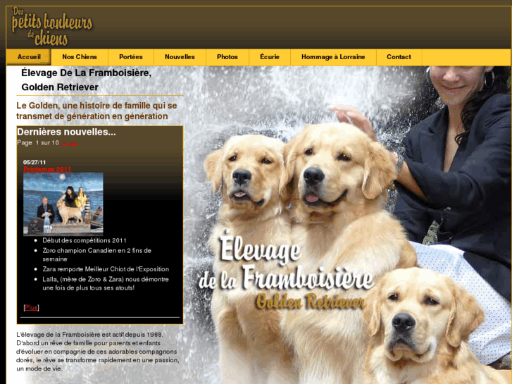 www.laframboisieregoldens.com