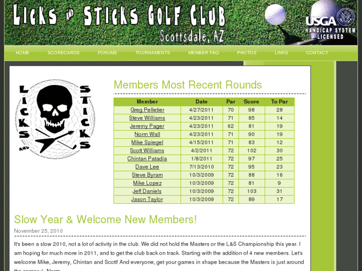 www.licksandsticksgolfclub.com