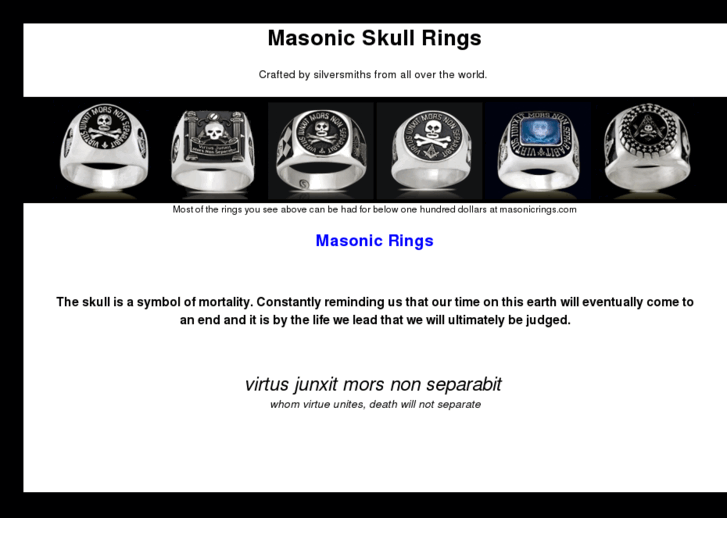 www.masonicskullring.com