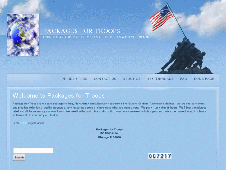 www.packagesfortroops.com